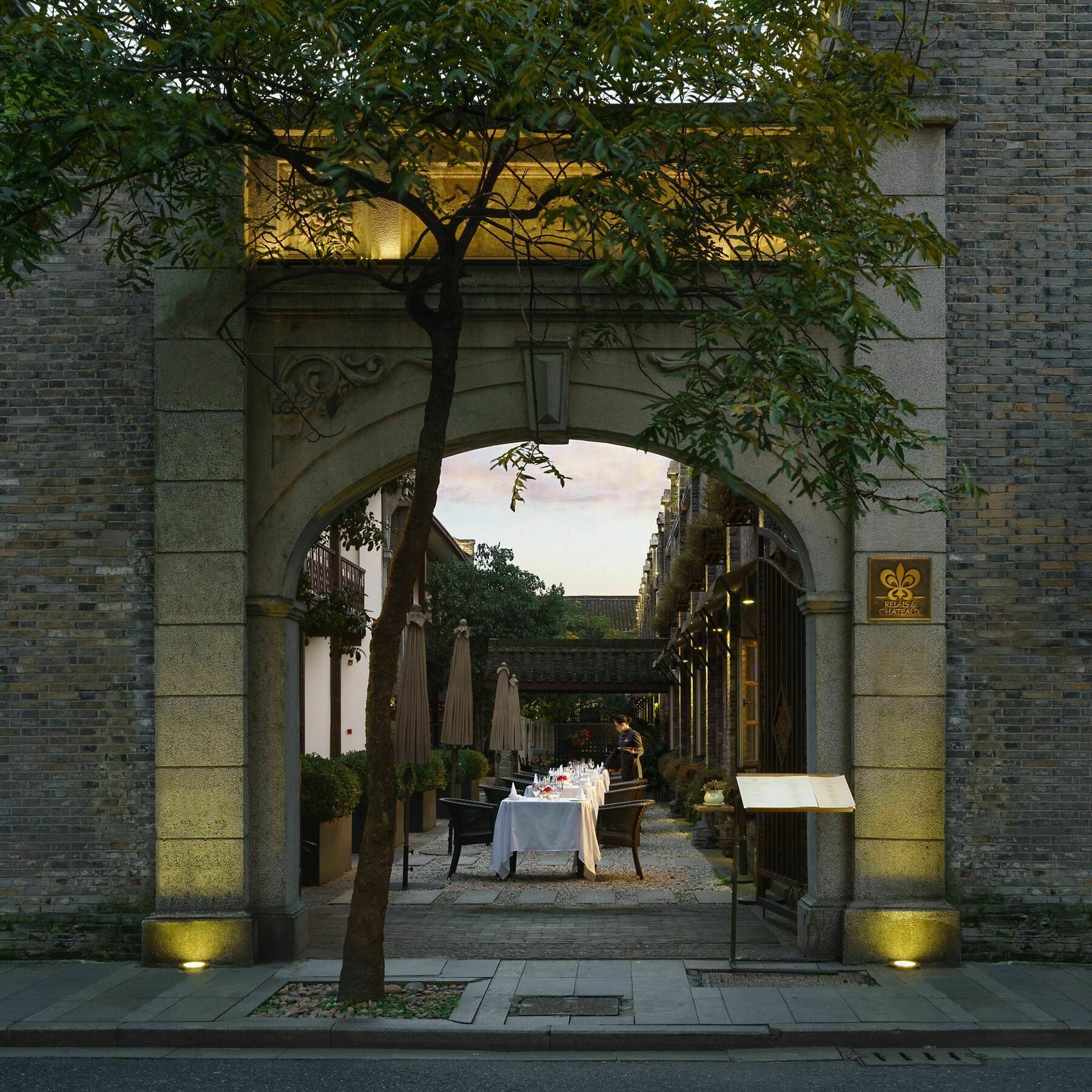 Relais & Chateaux Chaptel Hangzhou Hotel Exterior foto